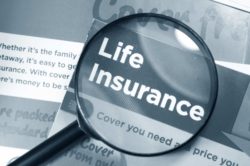 Life insurance under magnifying glass