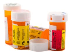 bottles of medication