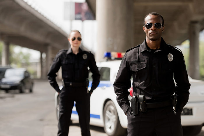 Boston police officers