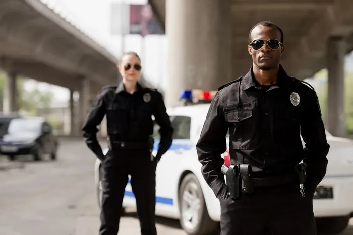 Boston police officers