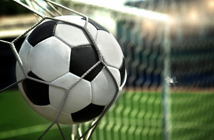 U.S. women's national soccer team scoring goal