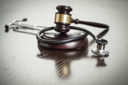 Stethoscope with gavel