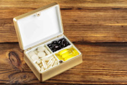 Supplements in a box