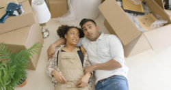 Couple moving into home