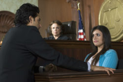 Whistleblower testifying in a trial seeking to stop Medicare fraud.