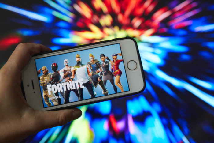 fortnite app on smartphone