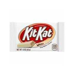 white chocolate kitkat candy bar