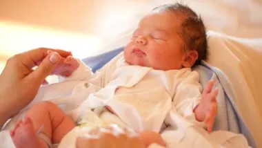 Newborn baby boy