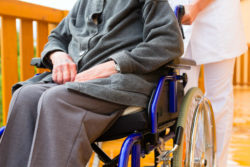 Person in wheel chair
