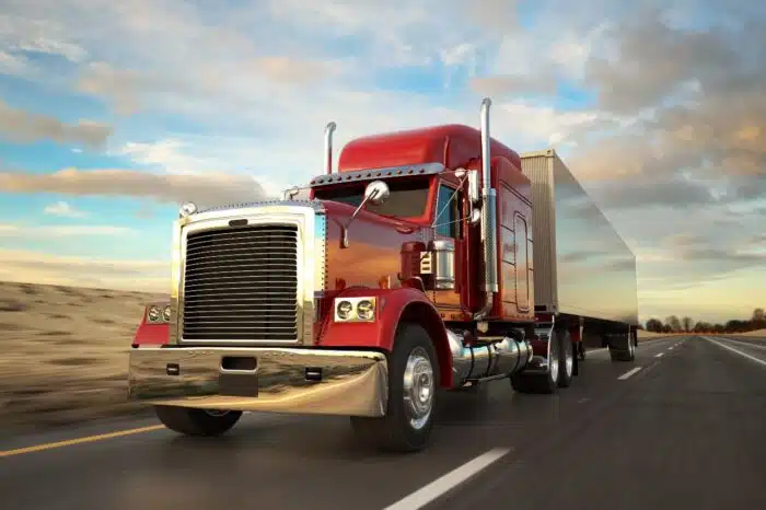 Navistar semi truck
