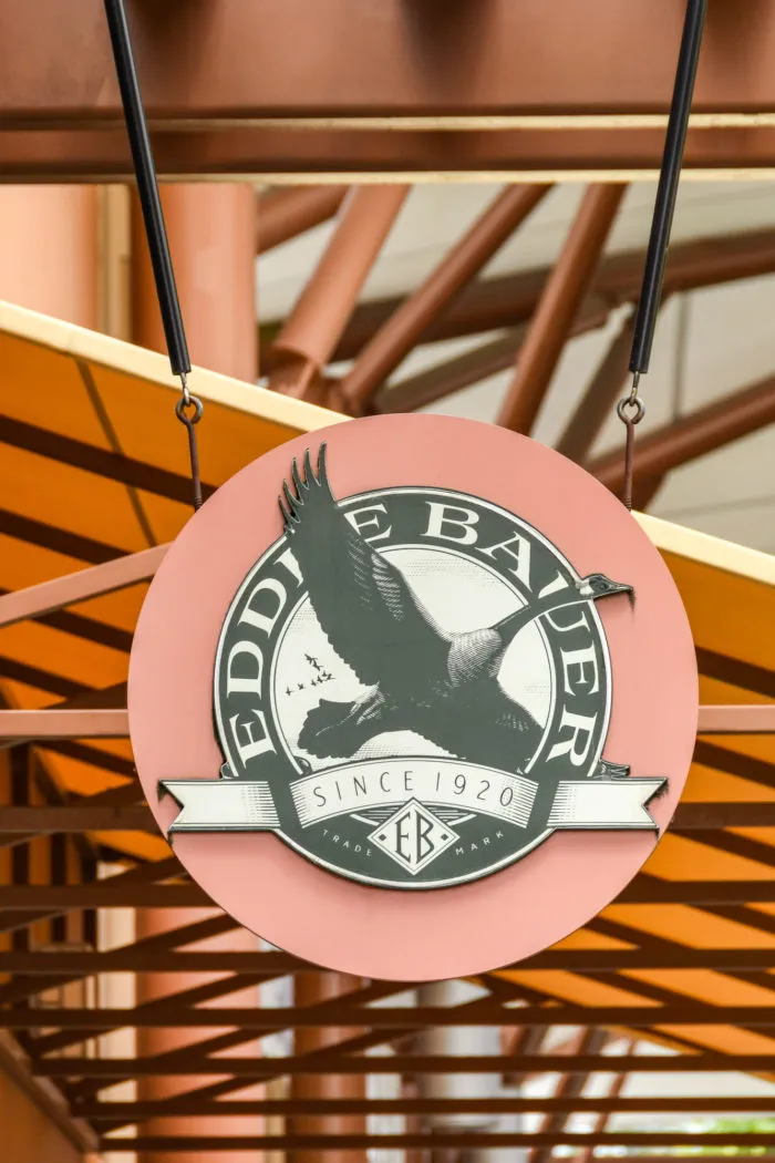 eddie bauer sign