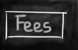 Fees on blackboard