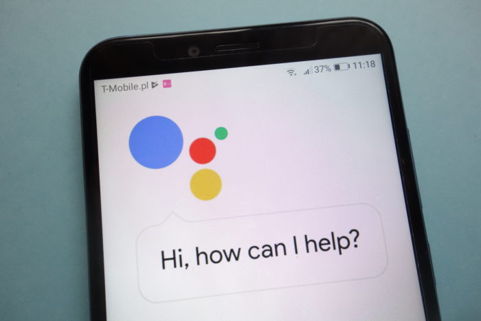 google assistant on smartphone