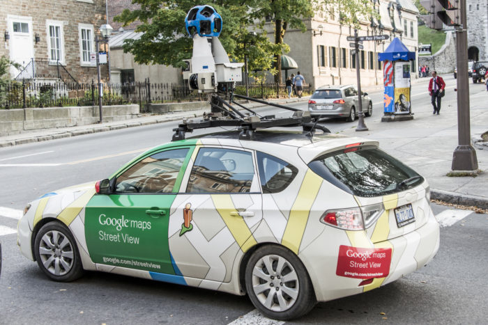 google street view vehicle