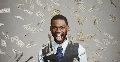 man with charmin settlement money
