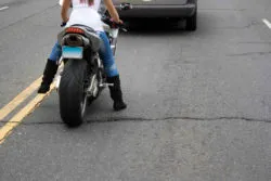 Motorcycle rider