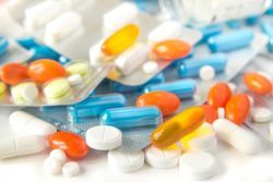 pile of various medications