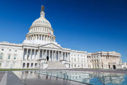 The front of the U.S. Capitol