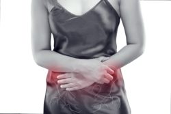 woman with pelvic pain