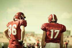 American football players
