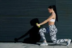 woman exercising in fabletics leggings