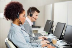 Call center workers