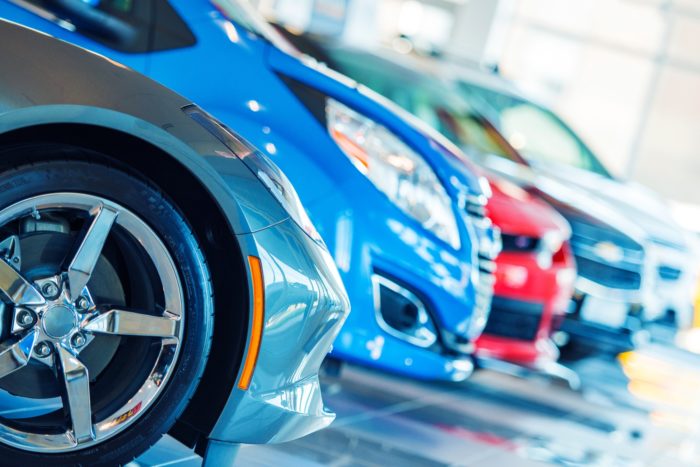 brand new cars in dealership