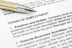 Employment contract