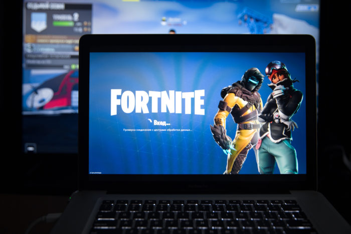 fortnite game on laptop