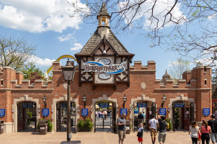 Hershey Park entrance