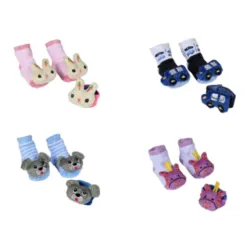 london bridge socks with rattles