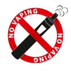 no vaping sign