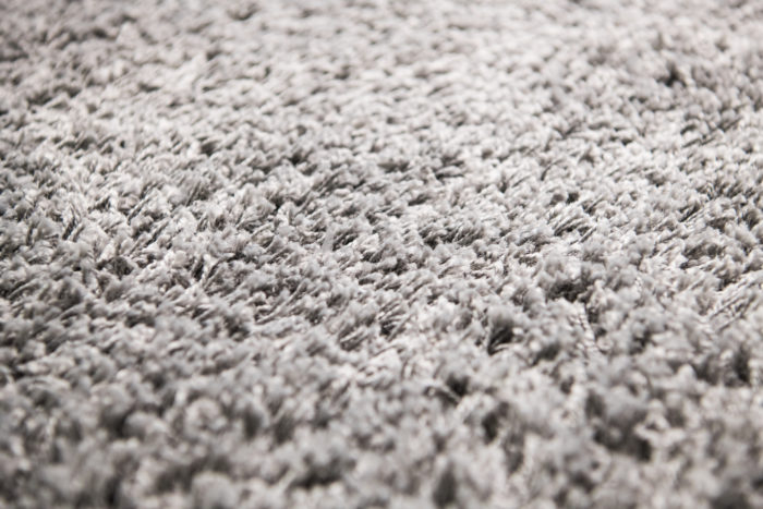At Home gray shag rug