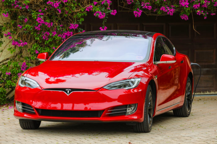 tesla vehicle