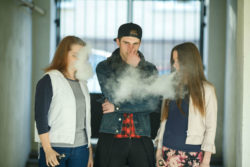 Despite the lack of tobacco, e-cigarettes contain nicotine and a mix of chemicals that have linked vaping and health issues such as seizures and strokes.