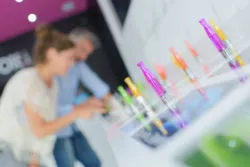 People picking e-cigarette flavors