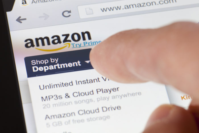 searching on Amazon's website