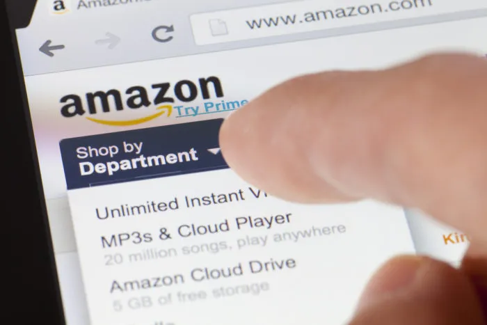 searching on Amazon's website