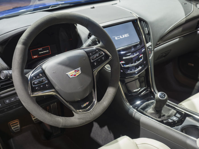 cadillac navigation system called CUE Cadillac User Experience