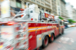 Fire truck in NYC