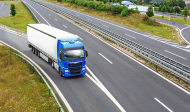Motorists are cautioned to be aware of truckers' large blind spots.