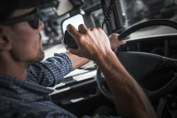 Truckers are contesting laws surrounding truck driver salary.