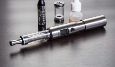 E-cigarette on table