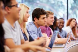 NY college students in class
