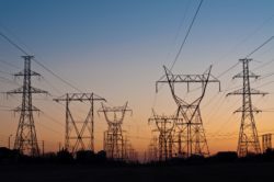 electrical power lines across california