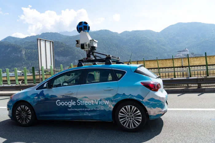 google street view vehicle