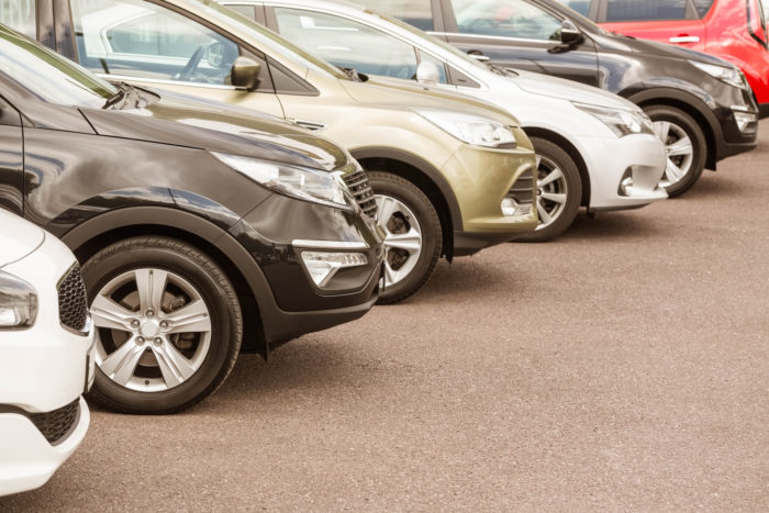 new cars with auto parts