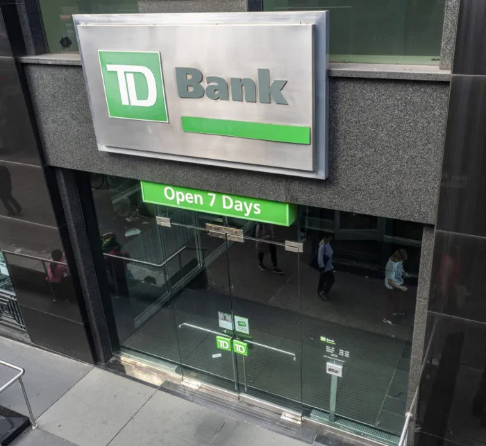 TD Bank exterior
