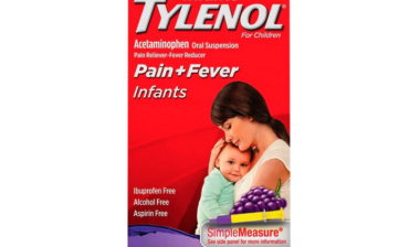 infants' tylenol fever and pain reducer