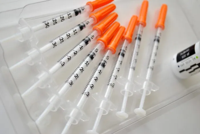 Zostavax vaccine syringes